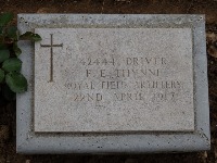 Struma Military Cemetery - Thynne, Frederick Edward